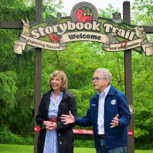 Governor Mike DeWine, First Lady Fran DeWine Open New Storybook Trails ...